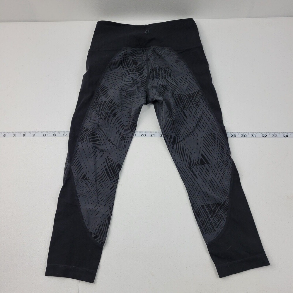 Athleta leggings women's black xs 838